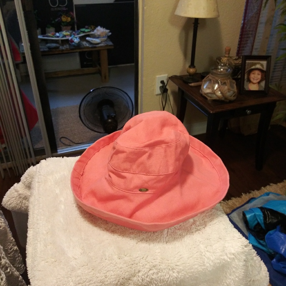 Pink womens hat